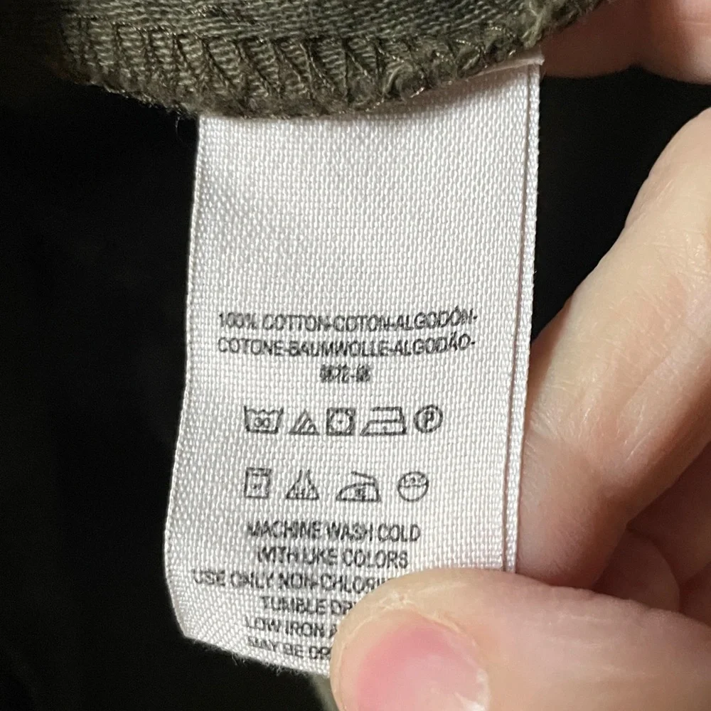 Free People Oversized Not Your Brother's Surplus Jacket in Olive size XS - Picture 7 of 7